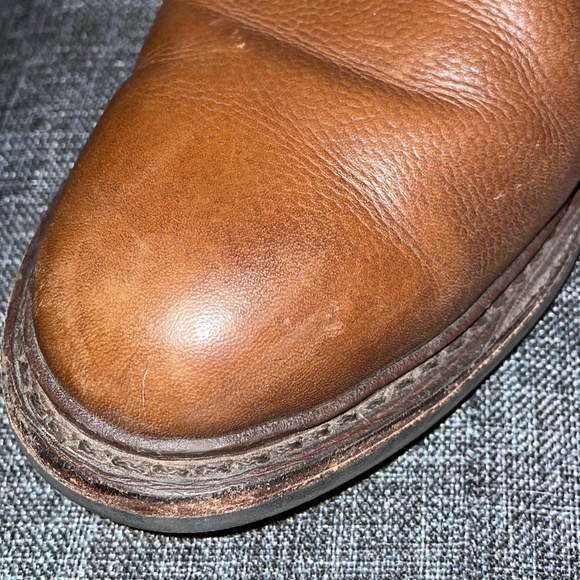 Allen Edmonds Leeds Plain Toe Blucher Dress Shoe - Picture 7 of 9